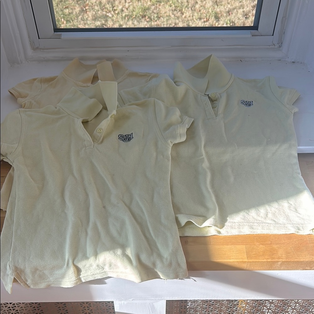 Yellow Kids Polo Shirt